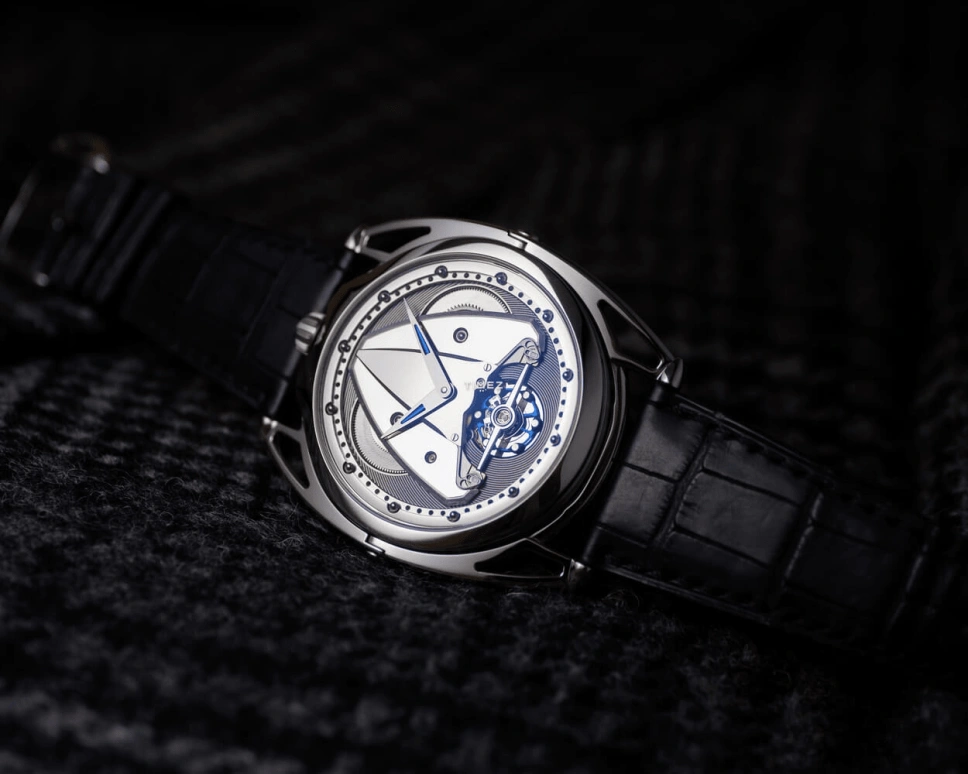 De Bethune,DB28 43毫米,43毫米,钛,银色,灰色,手动上弦,144小时,自制机芯,DB28XPTIS1