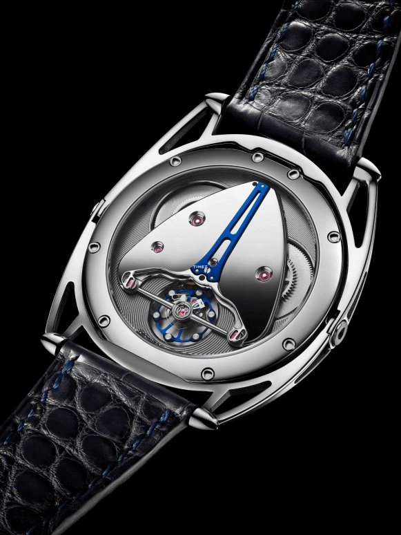 De Bethune,DB28 38.70毫米,38.70毫米,钛合金,蓝色,手动上弦,144小时,自制机芯,DB28XSTIS3