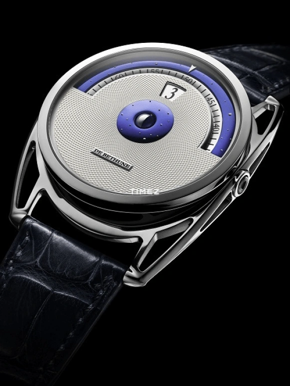 De Bethune,DB28 45毫米,45毫米,钛,银色,手动上弦,月相,跳分,跳时,DB28DN