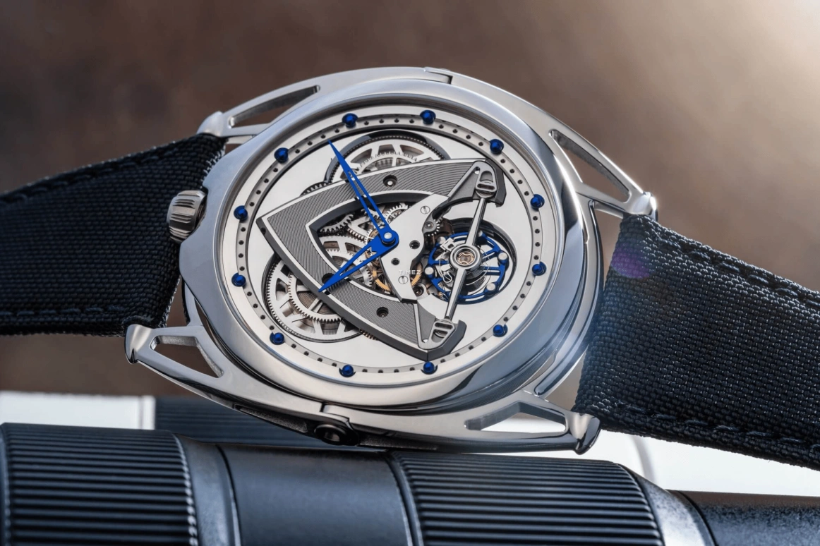 De Bethune,DB28 43毫米,43毫米,钛合金,银色,灰色,手动上弦,陀飞轮,蓝宝石,DB28XPSW