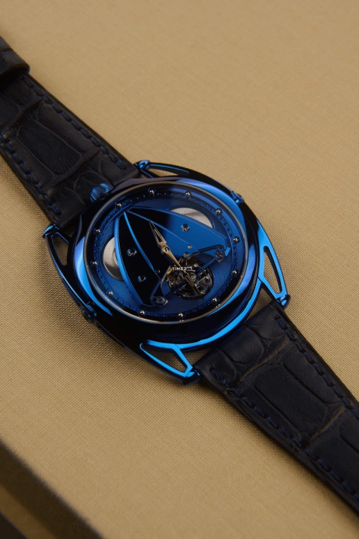 De Bethune,DB28 43毫米,43毫米,钛合金,蓝色,手动上弦,陀飞轮,DB28XPB