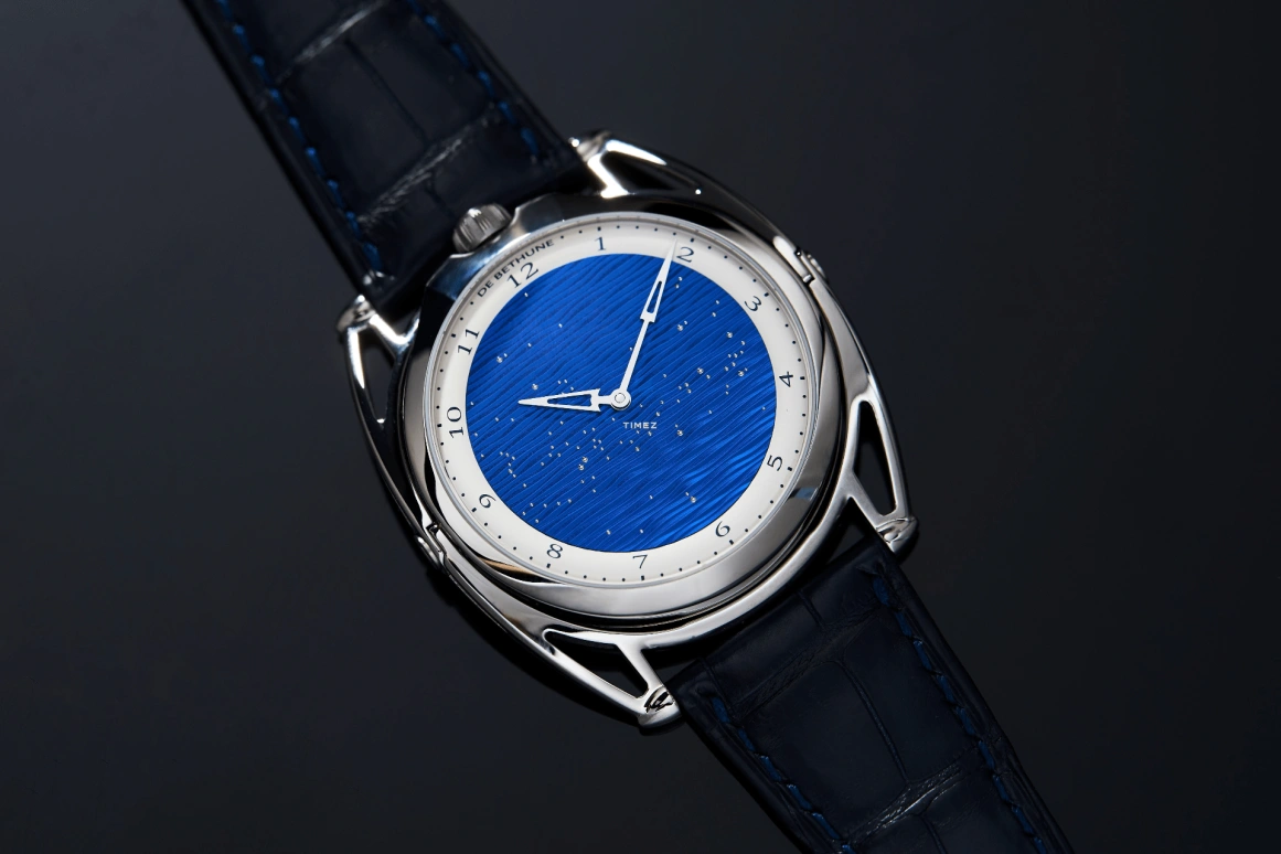 De Bethune,DB28 38.70毫米,38.70毫米,钛合金,蓝色,手动上弦,144小时,自制机芯,DB28XSTIS3