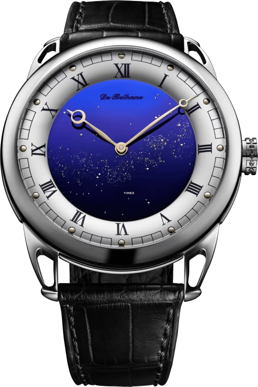 De Bethune,DB25 42毫米,42毫米,钛合金,蓝色,手动上弦,144小时,自制机芯,DB25VTIS3