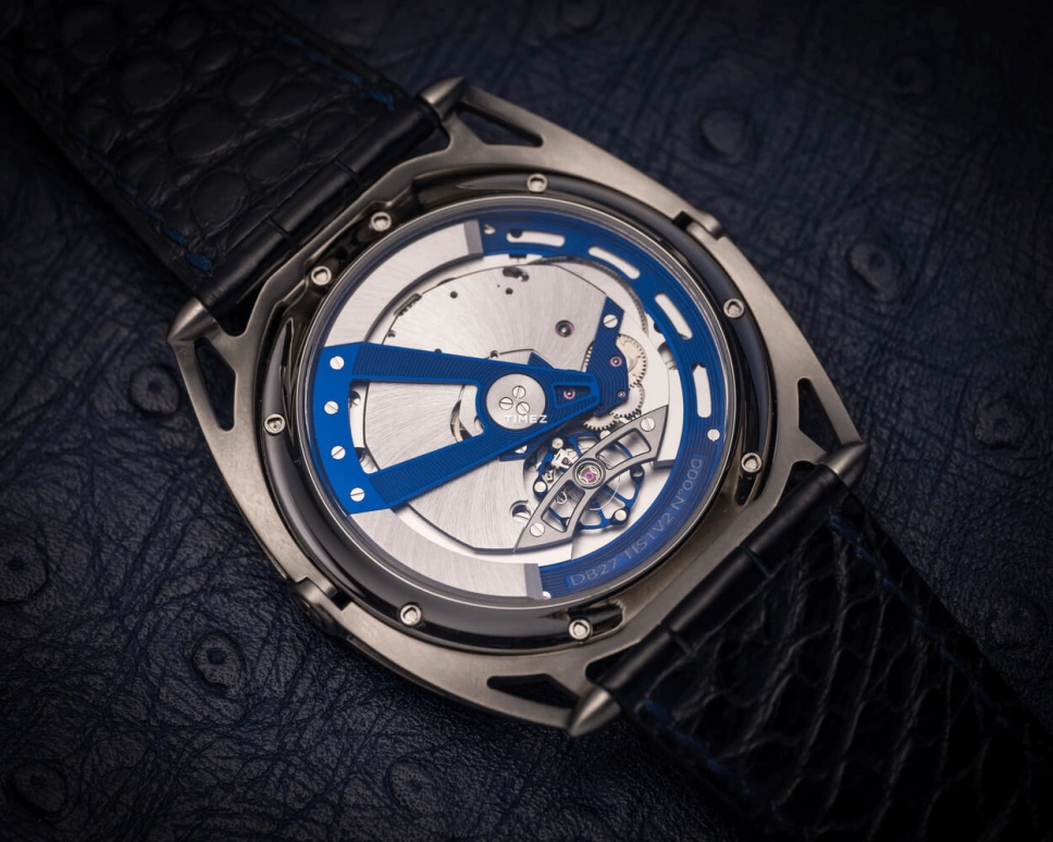 De Bethune,DB27 43毫米,43毫米,钛,银色,自动上弦,60小时,自制机芯,DB27TIS1V2