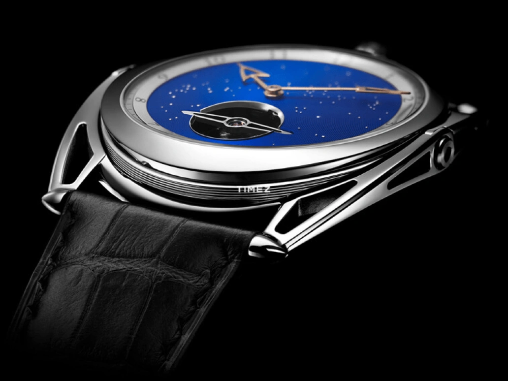 De Bethune,DB28 43毫米,43毫米,钛,蓝色,手动上弦,陀飞轮,脉冲擒纵系统,DB28XPTIS3V2