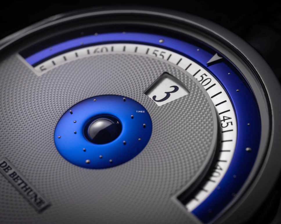 De Bethune,DB28 45毫米,45毫米,钛,银色,手动上弦,月相,跳分,跳时,DB28DN