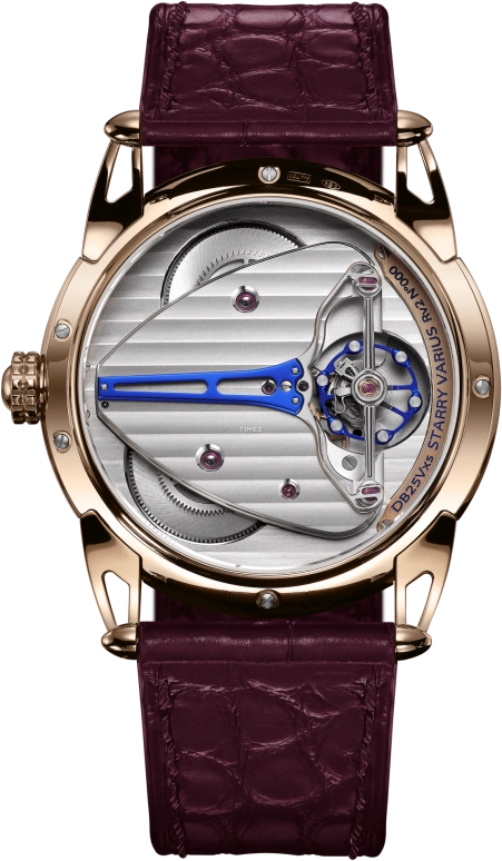 De Bethune,DB25 40.60毫米,40.60毫米,玫瑰金,勃艮第酒红,手动上弦,144小时,自制机芯,DB25VxsRV2