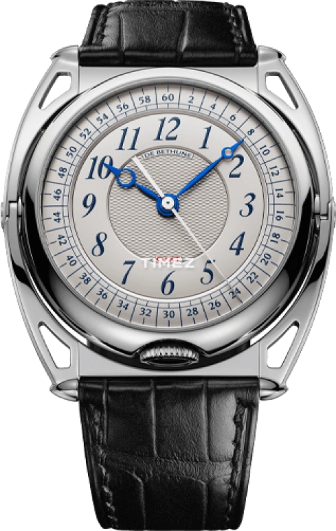 De Bethune,DB KIND OF TWO JUMPING GMT 43.30毫米,43.30毫米,钛合金,银色,框架,手动上弦,格林尼治时间,陀飞轮,闪电跳秒,DBK2V1