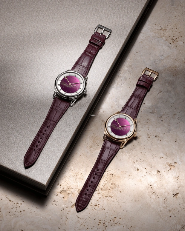 De Bethune,DB25 40.60毫米,40.60毫米,玫瑰金,勃艮第酒红,手动上弦,144小时,自制机芯,DB25VxsRV2