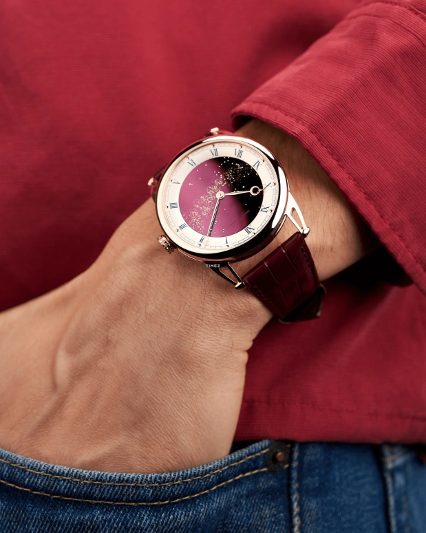 De Bethune,DB25 40.60毫米,40.60毫米,钛,勃艮第酒红,手动上弦,144小时,自制机芯,DB25VxsTiV2