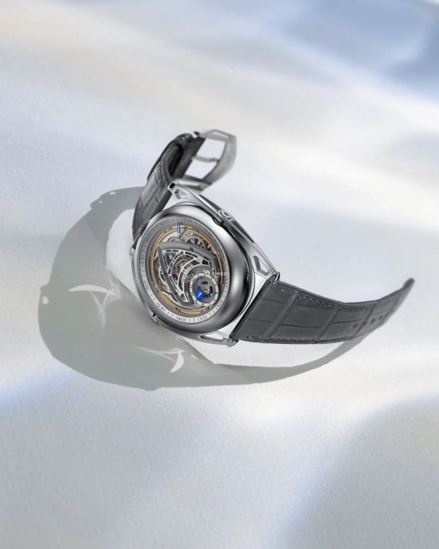 De Bethune,DB Kind of Two Grande Complication 43.50毫米,43.50毫米,钛,灰色,手动上弦,两地时,跳秒,DBK2V1S8