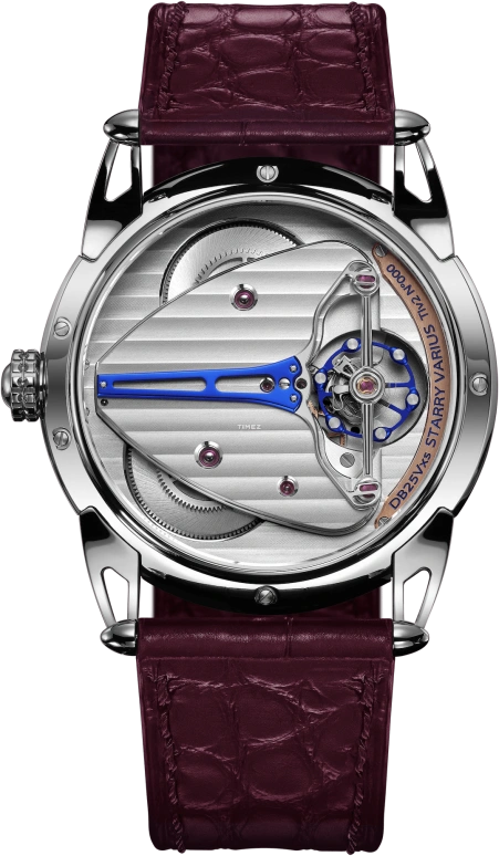 De Bethune,DB25 40.60毫米,40.60毫米,钛,勃艮第酒红,手动上弦,144小时,自制机芯,DB25VxsTiV2