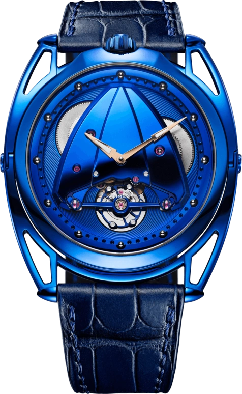 De Bethune,DB28 43毫米,43毫米,钛合金,蓝色,手动上弦,陀飞轮,DB28XPB