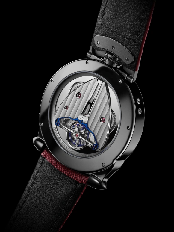 De Bethune,DBD DIGITALE 40毫米,40毫米,锆合金,波尔多酒红,红色,勃艮第酒红,手动上弦,年历,跳分,跳时,DBDSB