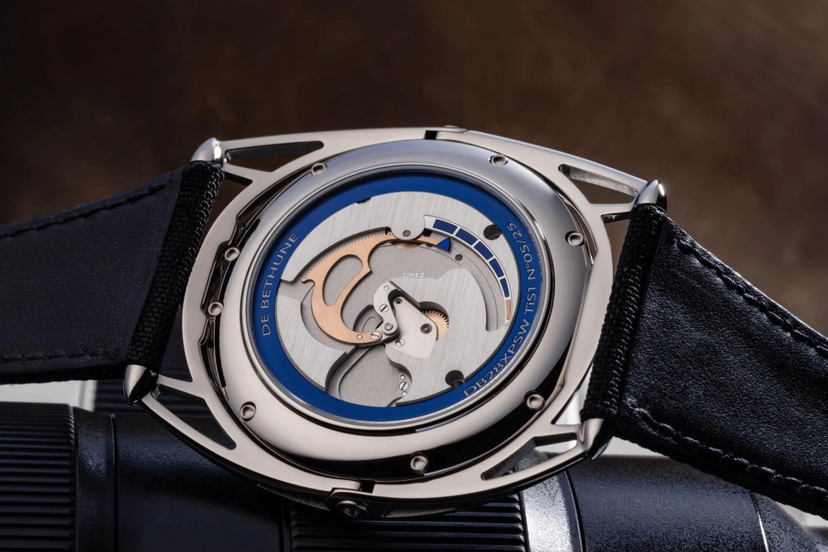 De Bethune,DB28 43毫米,43毫米,钛合金,银色,灰色,手动上弦,陀飞轮,蓝宝石,DB28XPSW