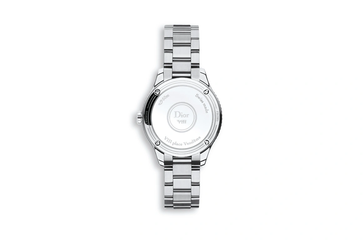 Dior,Other 25mm,25mm,Stainless Steel,White,Quartz,Sapphire,Round,CD151111M001 0000