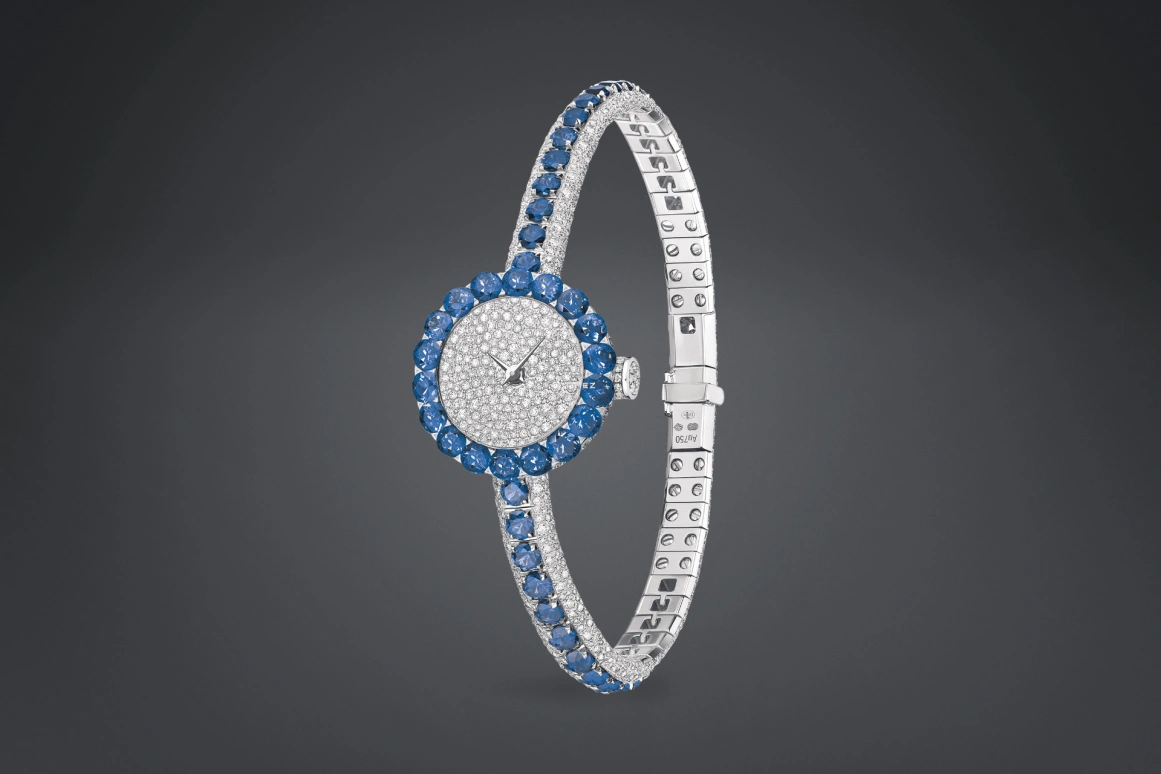 Dior,High Timepieces 21mm,21mm,White Gold,Silver,Quartz,Sapphire,Crystal Glass,Round,CD04016DM001 0000