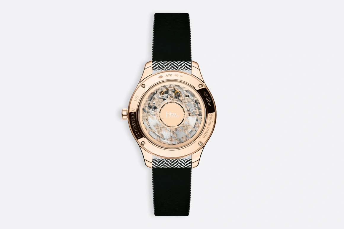 Dior,Other 36mm,36mm,Rose Gold,Gold,Automatic,Sapphire,Round,CD153572A001 0000