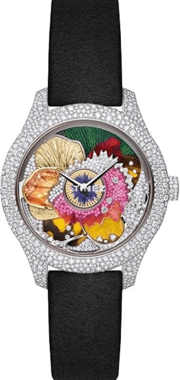 Dior,Dior Grand Bal 36mm,36mm,White Gold,Multi-Color,Automatic,Sapphire,Crystal Glass,Round,CD153B6ZA029