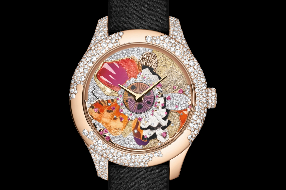 Dior,High Timepieces 36mm,36mm,Rose Gold,Multi-Color,Automatic,Sapphire,Round,CD153B7ZA007 0000