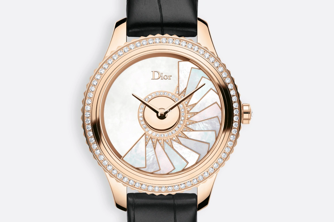 Dior,Dior Grand Bal 36mm,36mm,Rose Gold,Silver White,Automatic,Sapphire,Round,CD153B70A001 0000