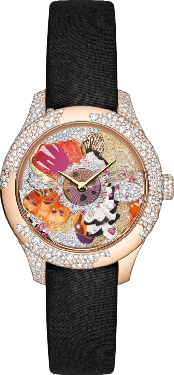 Dior,High Timepieces 36mm,36mm,Rose Gold,Multi-Color,Automatic,Sapphire,Round,CD153B7ZA007 0000