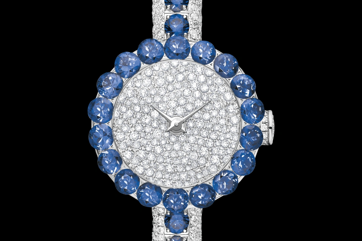 Dior,High Timepieces 21mm,21mm,White Gold,Silver,Quartz,Sapphire,Crystal Glass,Round,CD04016DM001 0000