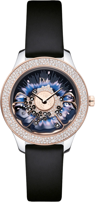 Dior,Dior Grand Bal 36mm,36mm,Rose Gold,Purple,Automatic,Sapphire,Round,CD153B2EA001 0000