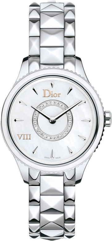 Dior,Other 25mm,25mm,Stainless Steel,White,Quartz,Sapphire,Round,CD151111M001 0000