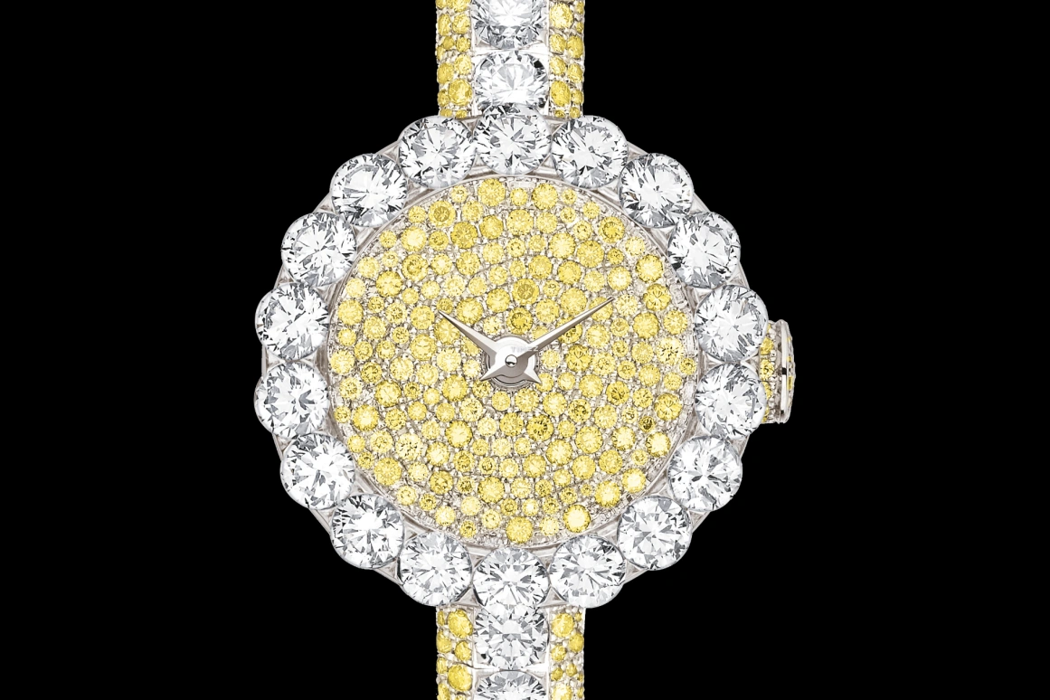 Dior,High Timepieces 21mm,21mm,White Gold,Yellow,Quartz,Sapphire,Round,CD040165M001 0000