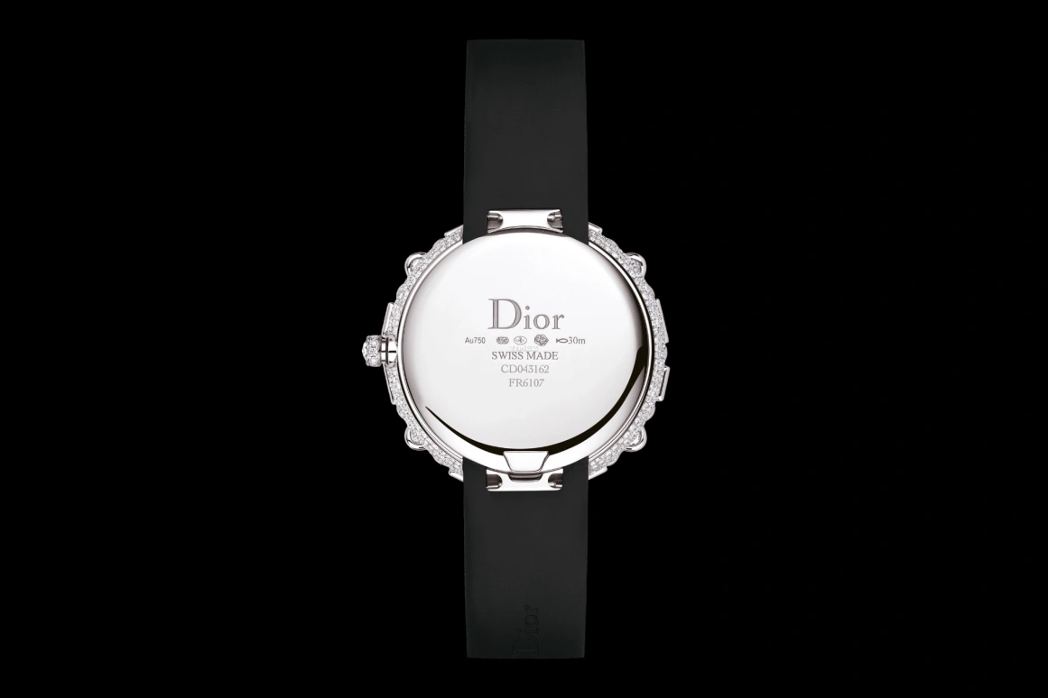 Dior,High Timepieces 38mm,38mm,White Gold,Silver,Quartz,Sapphire,Crystal Glass,Round,CD043162A001