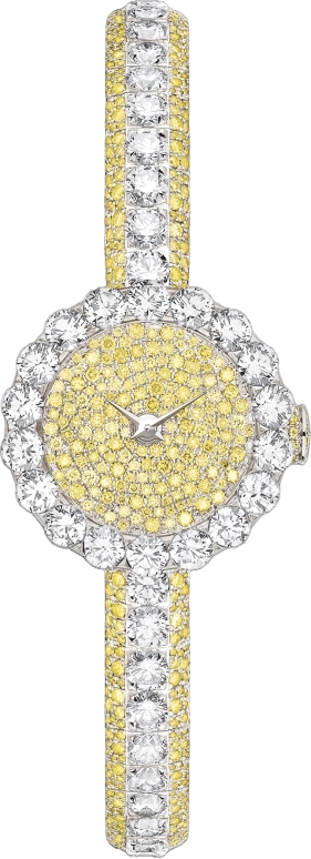 Dior,High Timepieces 21mm,21mm,White Gold,Yellow,Quartz,Sapphire,Round,CD040165M001 0000