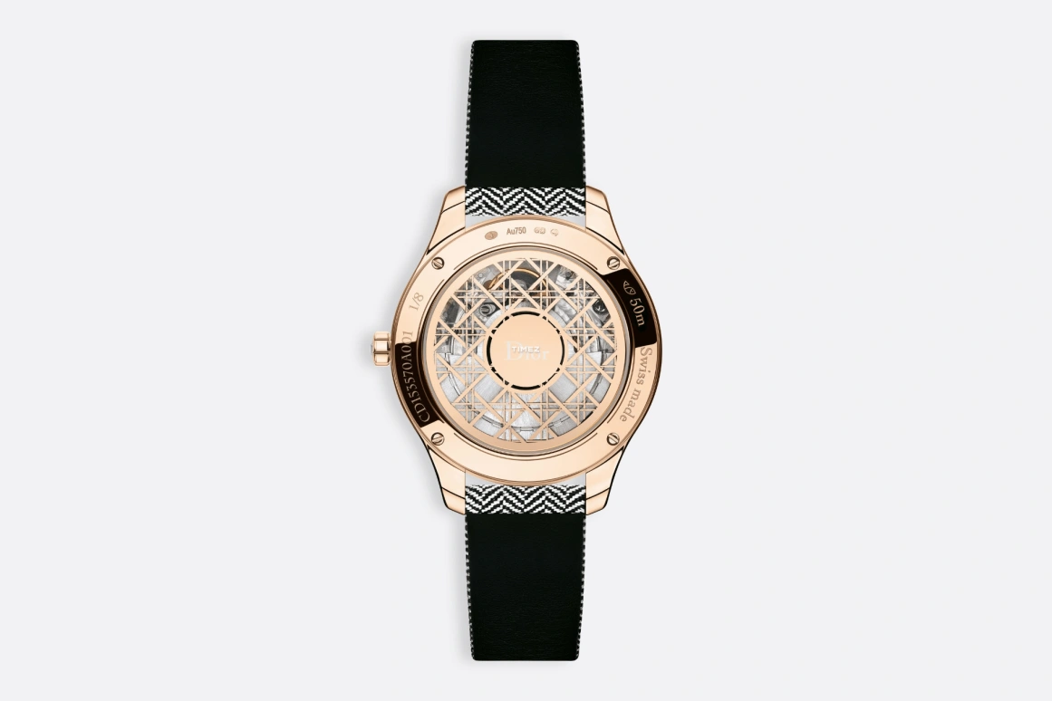 Dior,Other 36mm,36mm,Rose Gold,Gold,Automatic,Sapphire,Round,CD153570A001 0000