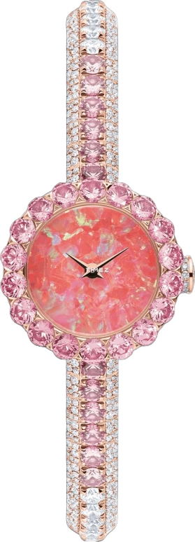 Dior,High Timepieces 21mm,21mm,Rose Gold,Pink Red,Quartz,Sapphire,Crystal Glass,Round,CD040174M001 0000