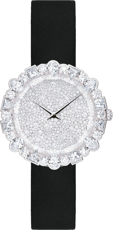 Dior,High Timepieces 38mm,38mm,White Gold,Silver,Quartz,Sapphire,Crystal Glass,Round,CD043162A001