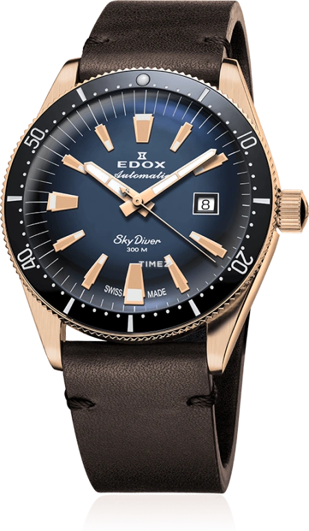 EDOX Skydiver 80126-BRN-BUIDR
