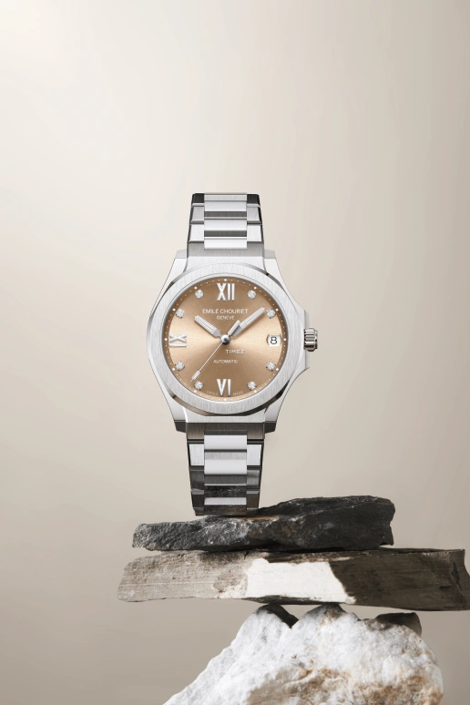 艾米龙,挑战者 33毫米,33毫米,精钢,棕色,自动上弦,日历,40小时,01,01.1172.L.6.6.36.6