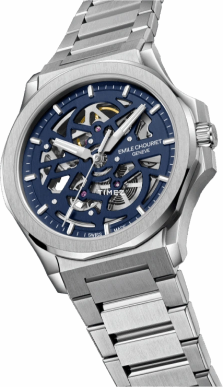 艾米龙,挑战者 41毫米,41毫米,精钢,蓝色,自动上弦,38小时,自制机芯,11,11.1172.G.6.6.980.6