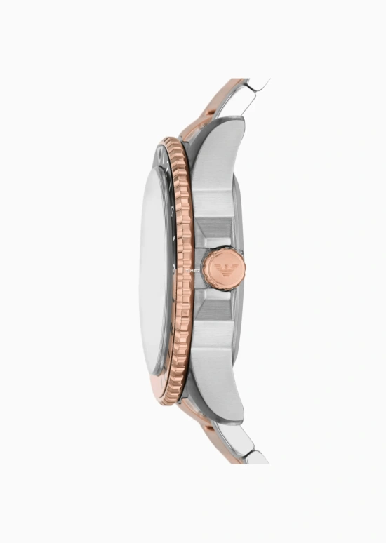 EMPORIO ARMANI,man 42mm,42mm,Stainless Steel,White,Quartz,Day,Dule Time,AR11591 NLP NLC