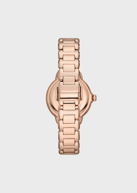 EMPORIO ARMANI,woman 32mm,32mm,Stainless Steel,White,Quartz,Round,Rose Gold,AR11523 NLP NLC