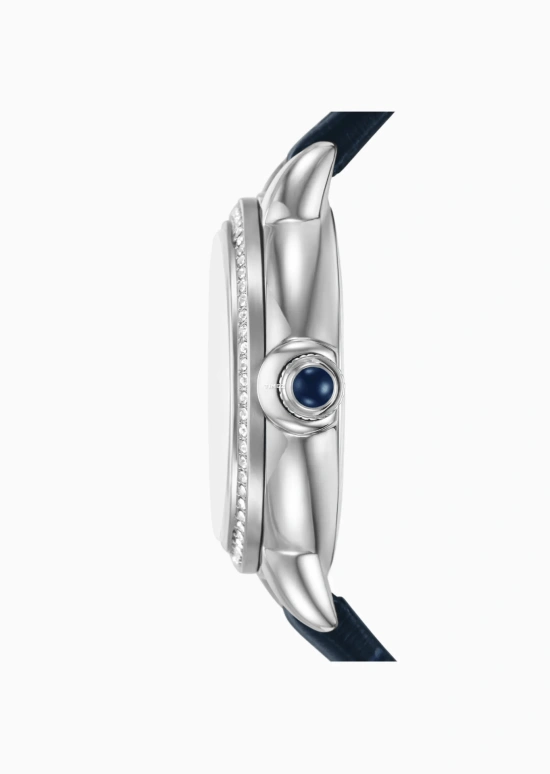 EMPORIO ARMANI,woman 32mm,32mm,Stainless Steel,Dark Blue,Quartz,Moonphase,Crystal Glass,AR11629 NLP NLC