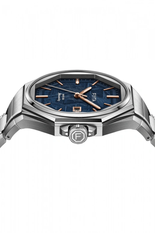 FIYTA,Aeronuatics 42mm,42mm,Stainless Steel,Blue,Automatic,Day,Sapphire,GA880002,GA880002.WLW