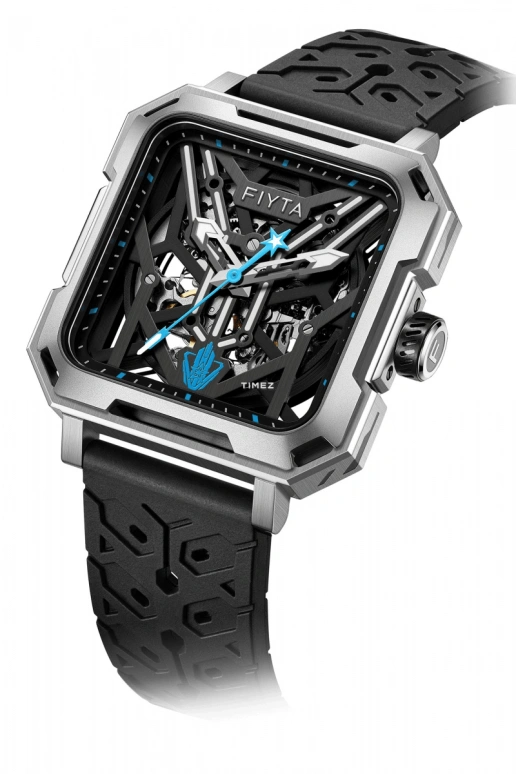 FIYTA,Three-Body 42mm,42mm,Stainless Steel,Black,Automatic,Sapphire,Square,WGA35002,WGA35002.HTB