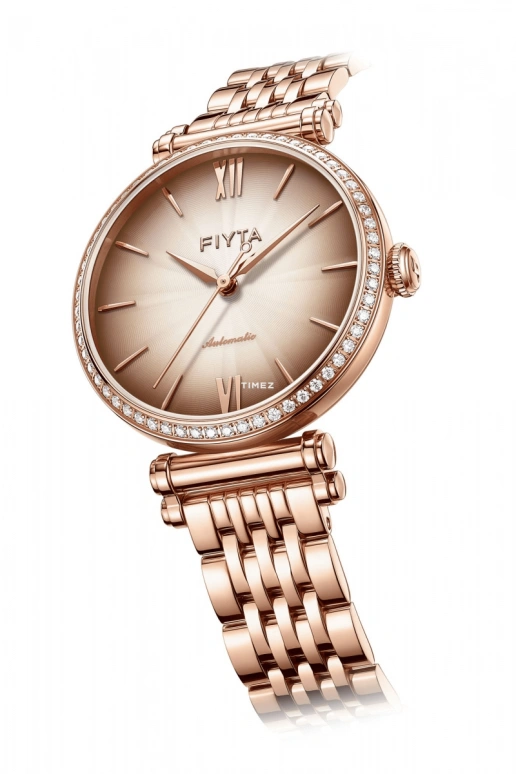 FIYTA,IN 34mm,34mm,Stainless Steel,Yellow,Automatic,Sapphire,Round,LA850016,LA850016.PKPD