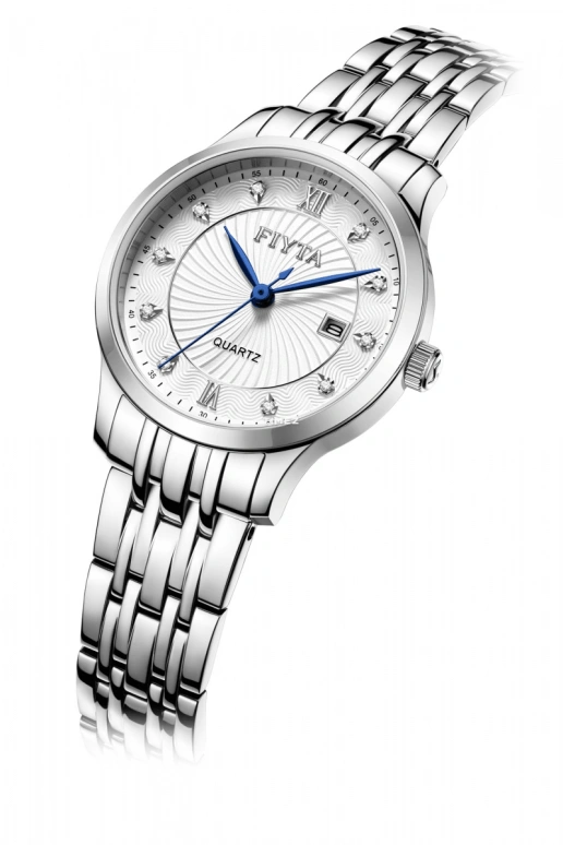 FIYTA,Classic 29mm,29mm,Stainless Steel,Silver White,Quartz,Day,Sapphire,L802030,L802030.WWW