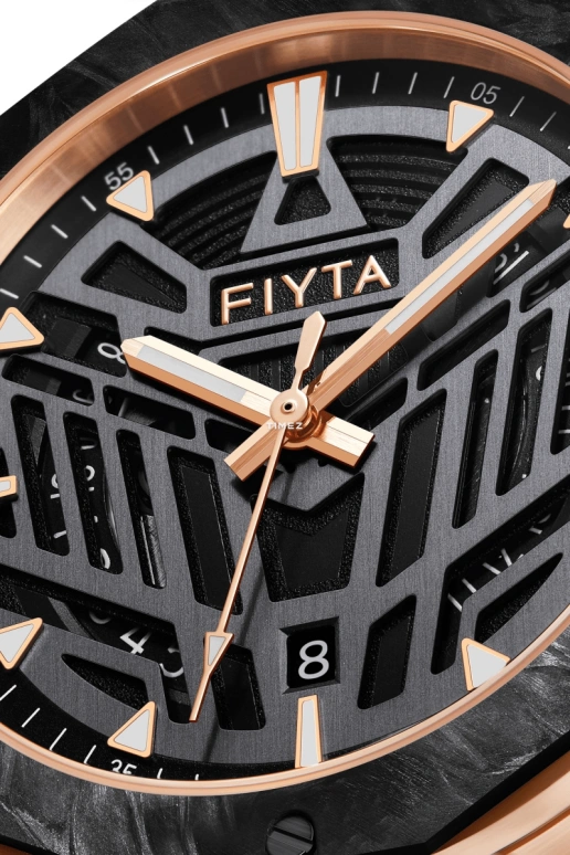 FIYTA,Extreme 44.50mm,44.50mm,Stainless Steel,Black,Automatic,Day,Sapphire,GA866016,GA866016.MBB