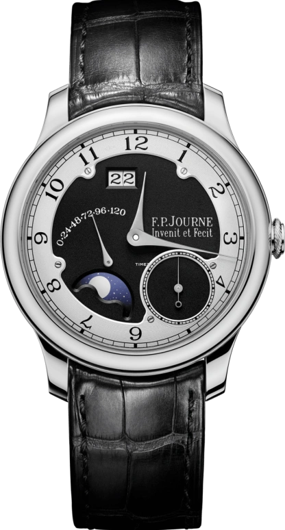 F.P.Journe BLACK LABEL 1300.3 Cuir Silver B
