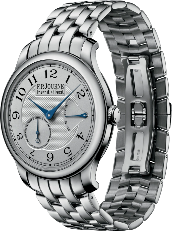 F.P.Journe,CLASSIQUE 40毫米,40毫米,铂金,灰色,手动上弦,动力储存指示,蓝宝石,水晶玻璃,1304 Co Souveraine Metal G