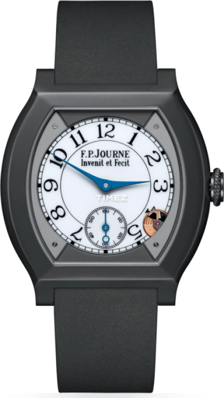 FP Journe,ELEGANTE 40x35mm,40x35mm,Titanium,White,Quartz,Tonneau,1210 EL Titalyt CTC Blanc FB