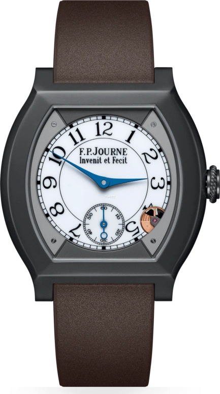 FP Journe,ELEGANTE 40x35mm,40x35mm,Titanium,White,Quartz,Tonneau,1210 EL Titalyt CTC Blanc FB